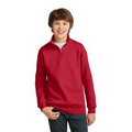 Jerzees  1/4-Zip Cadet Collar Youth Sweatshirt